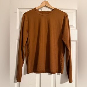 Lululemon athletica Brown Long Sleeve Shirt